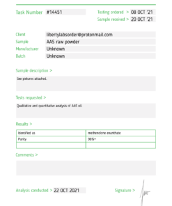 Methenolone Enanthate 100mg - Image 4